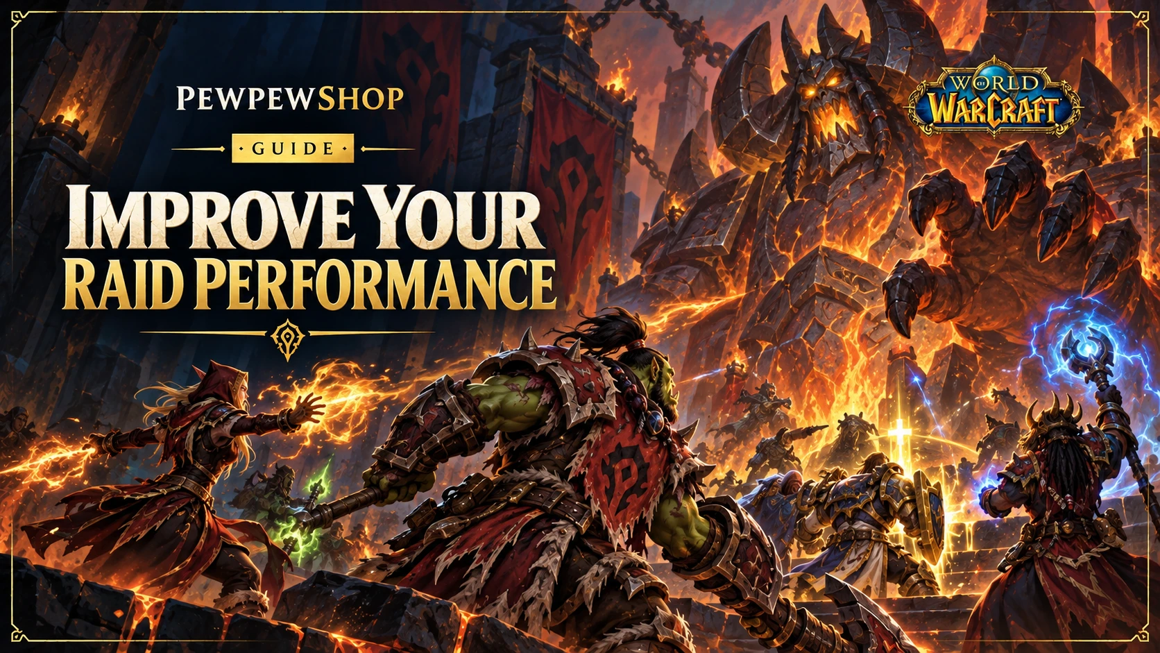 How to Improve Your WoW Raid Performance Fast — PEWPEWSHOP boosting guide