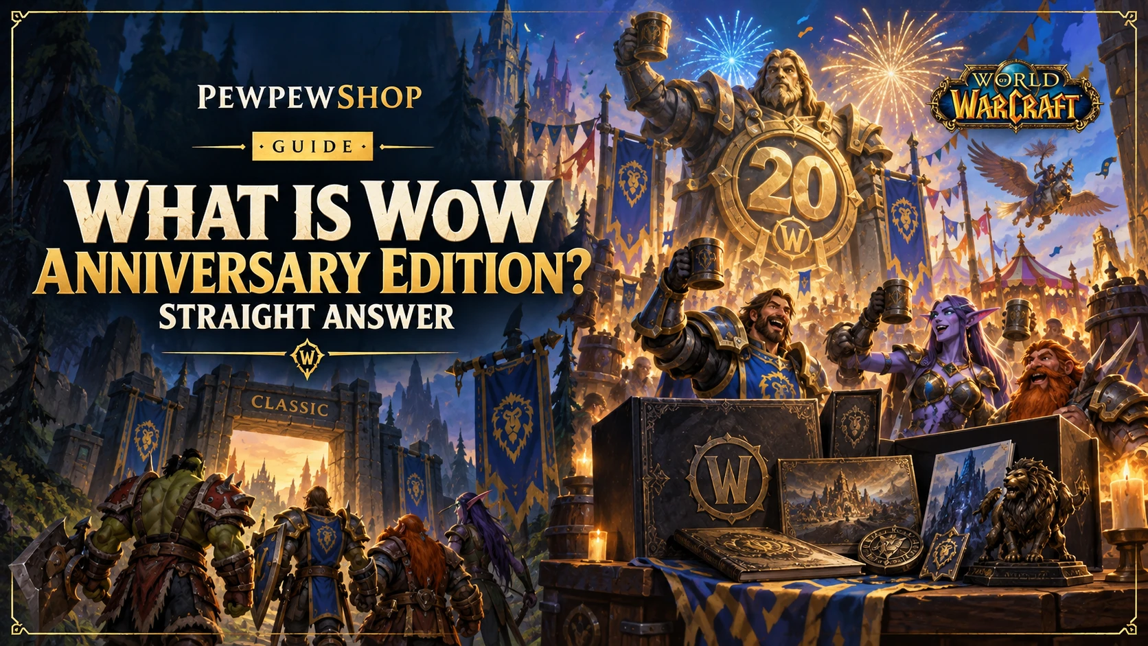 What Is WoW Anniversary Edition? Straight Answer — PEWPEWSHOP boosting guide