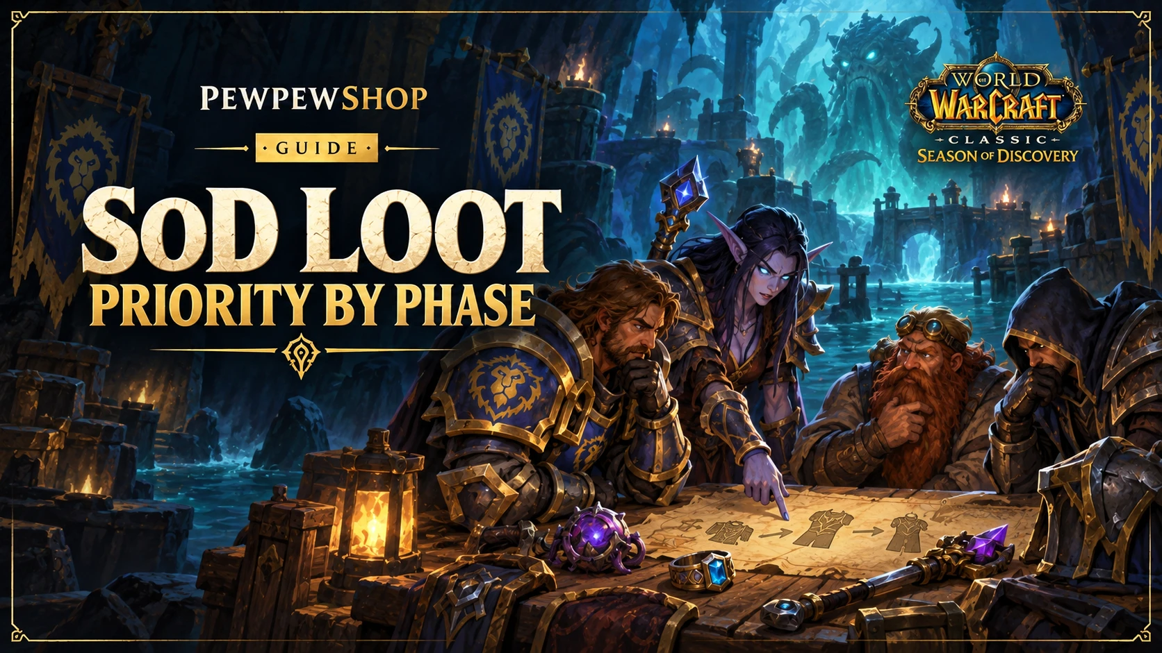 Season of Discovery Loot Priority by Phase: What to Roll On (and What to Skip) — PEWPEWSHOP boosting guide