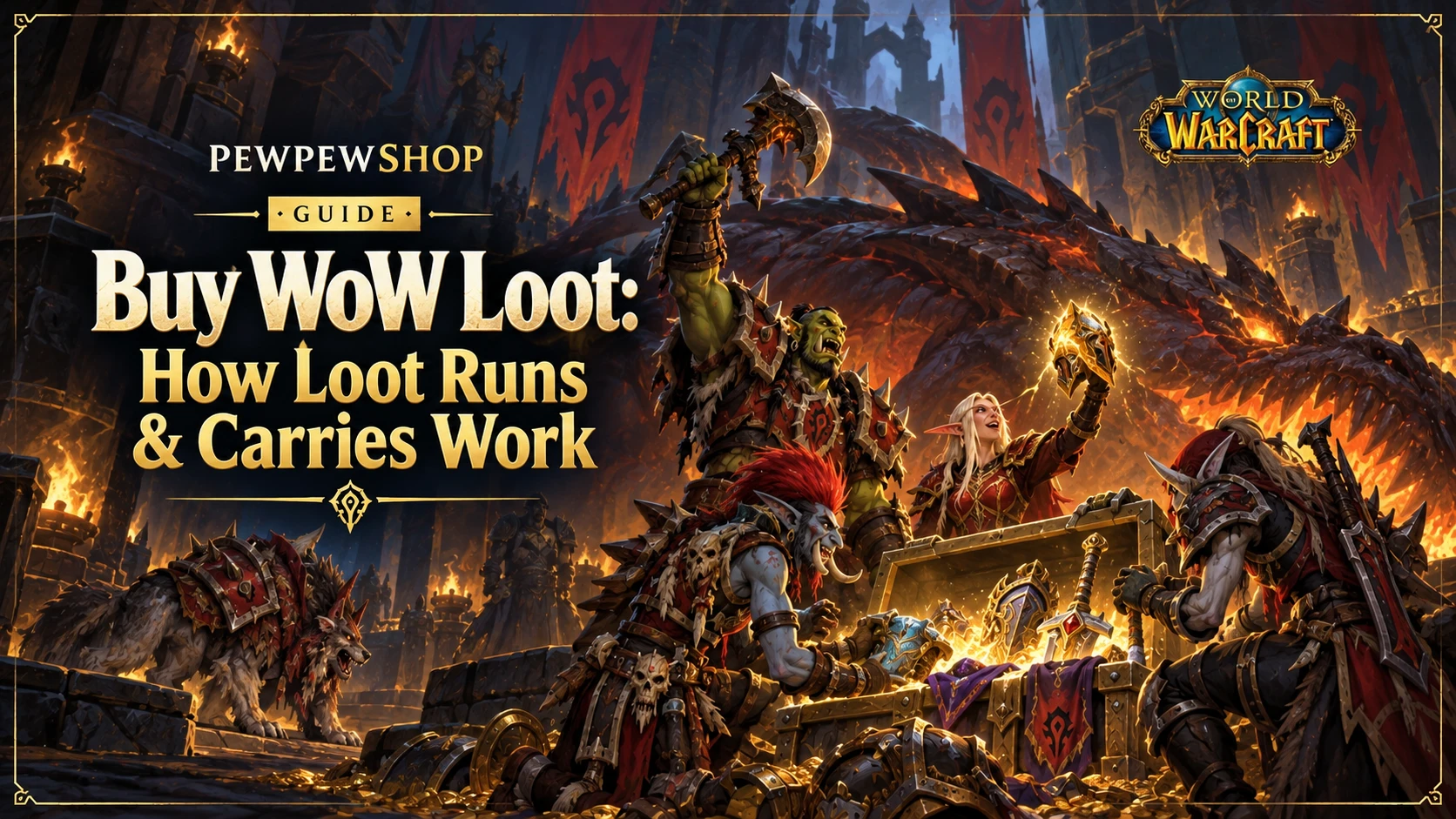 Buy WoW Loot: How Loot Runs & Carries Work — PEWPEWSHOP boosting guide