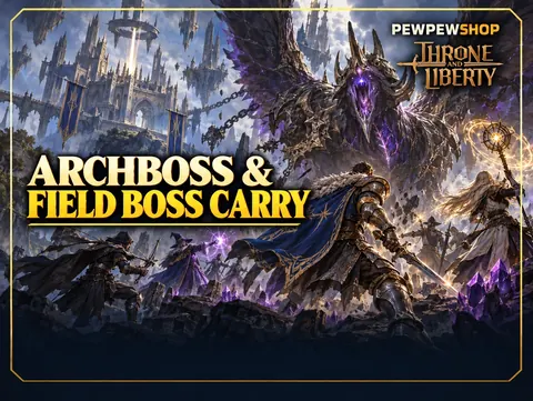 T&L Archboss & Field Boss Carry — boost