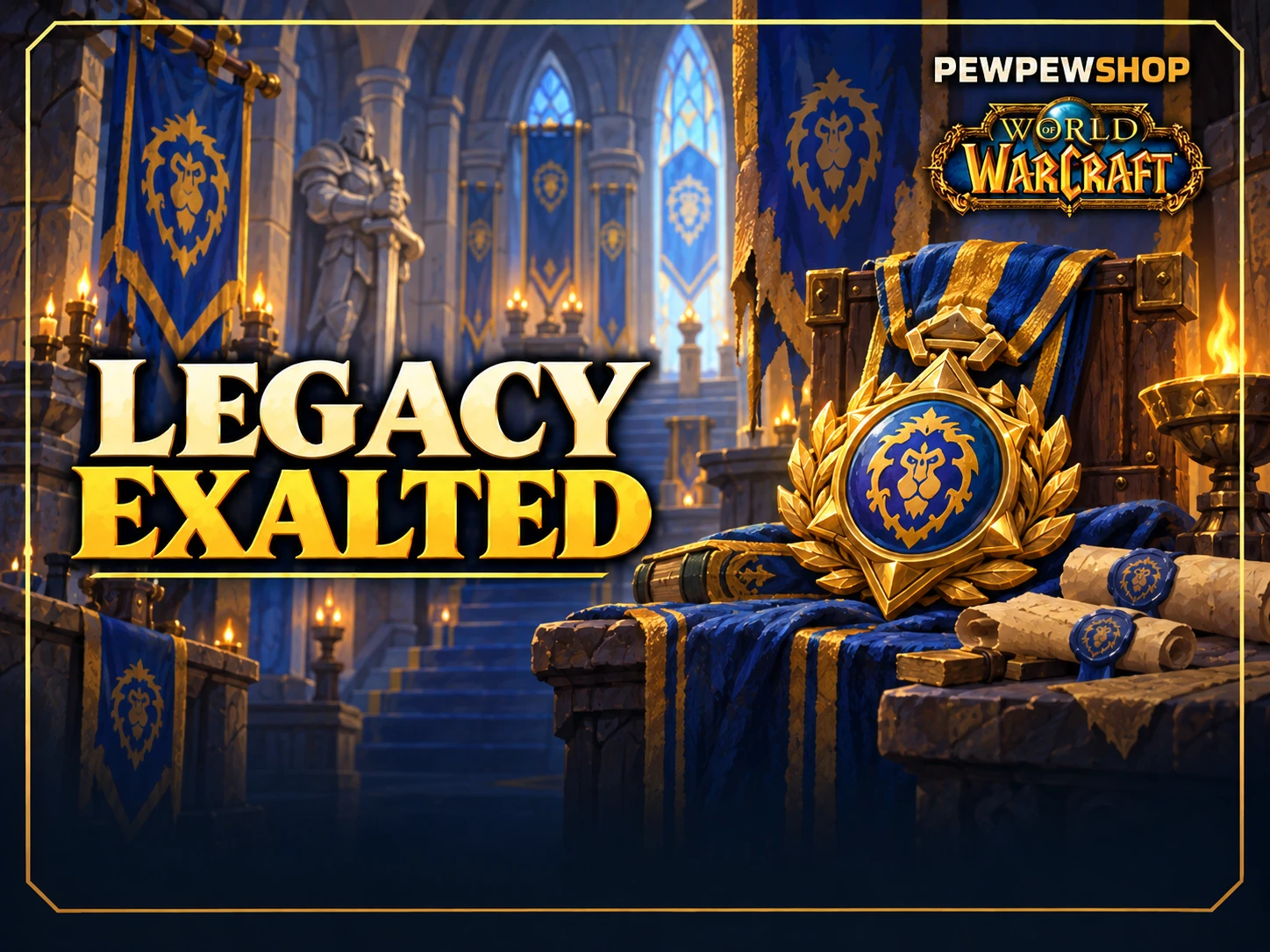 Legacy Exalted Reputation — boost
