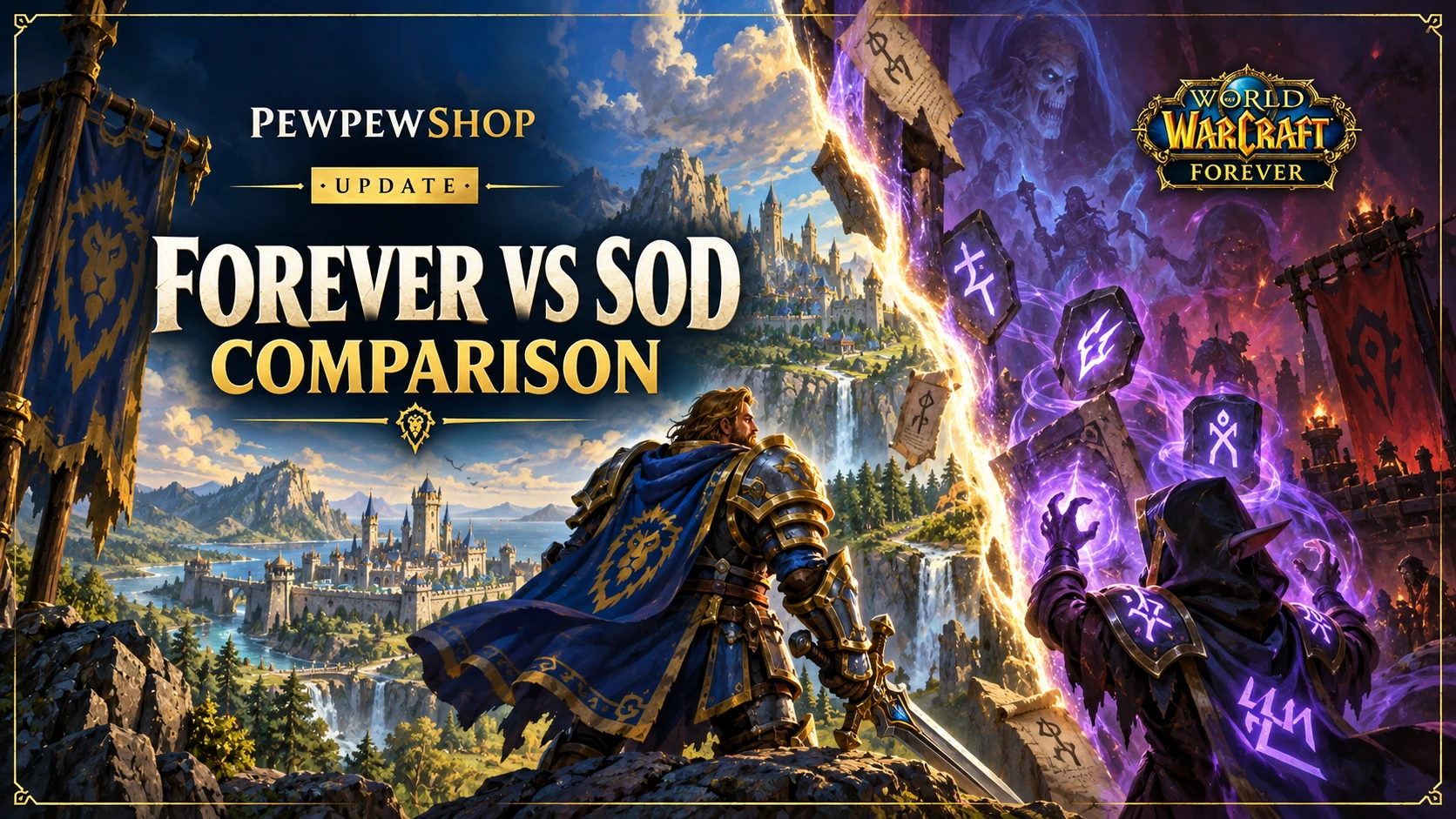 WoW: Forever vs Season of Discovery — What Actually Changes? — PEWPEWSHOP boosting guide