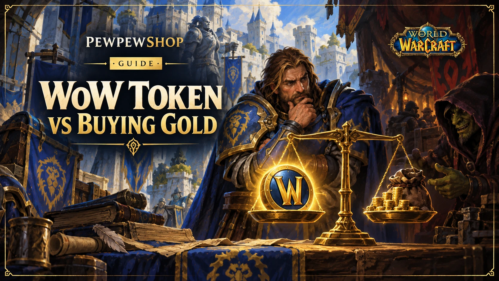 WoW Token vs Buying Gold: The Honest Cost Comparison — PEWPEWSHOP boosting guide