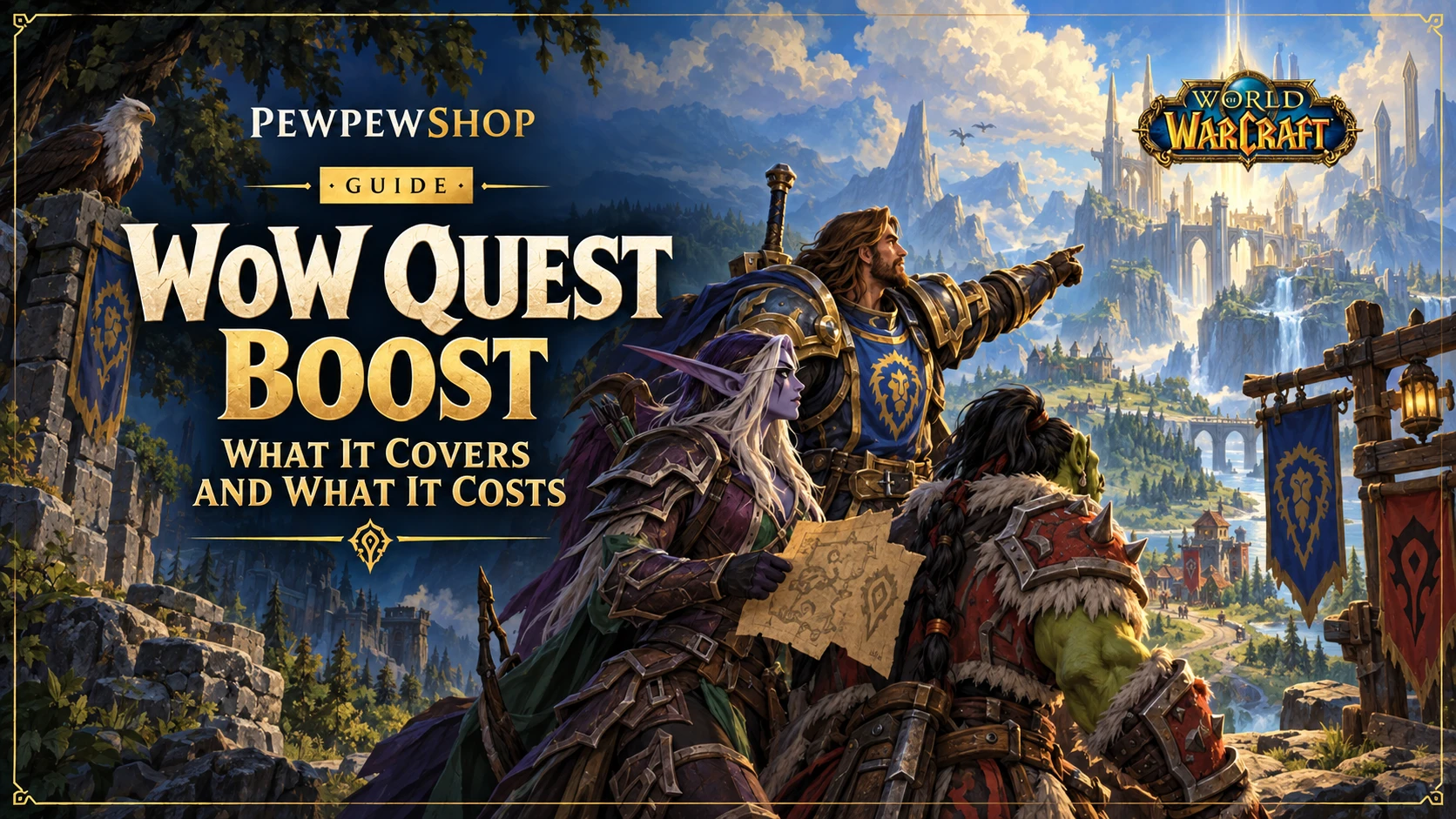 WoW Quest Boost: What It Covers and What It Costs — PEWPEWSHOP boosting guide