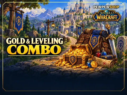 Gold + Leveling Combo — boost