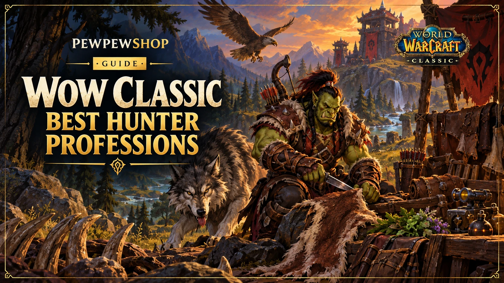 WoW Classic Best Hunter Professions: Full Ranking — PEWPEWSHOP boosting guide