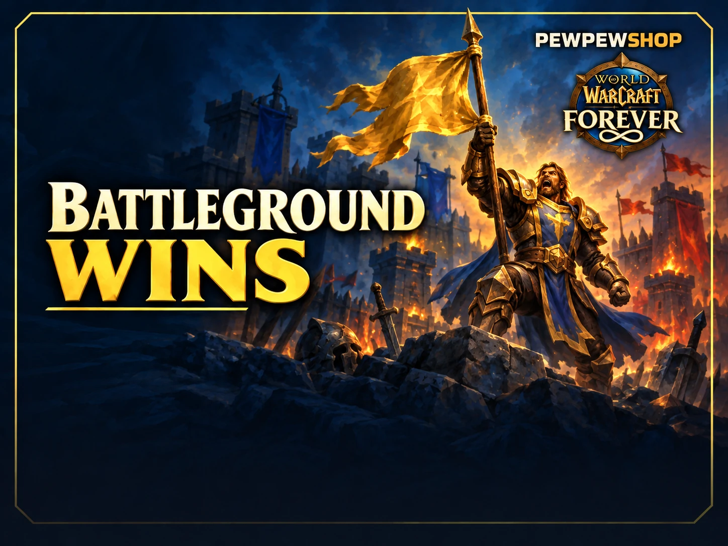 Forever Battleground Wins (WSG / AB / AV) — boost