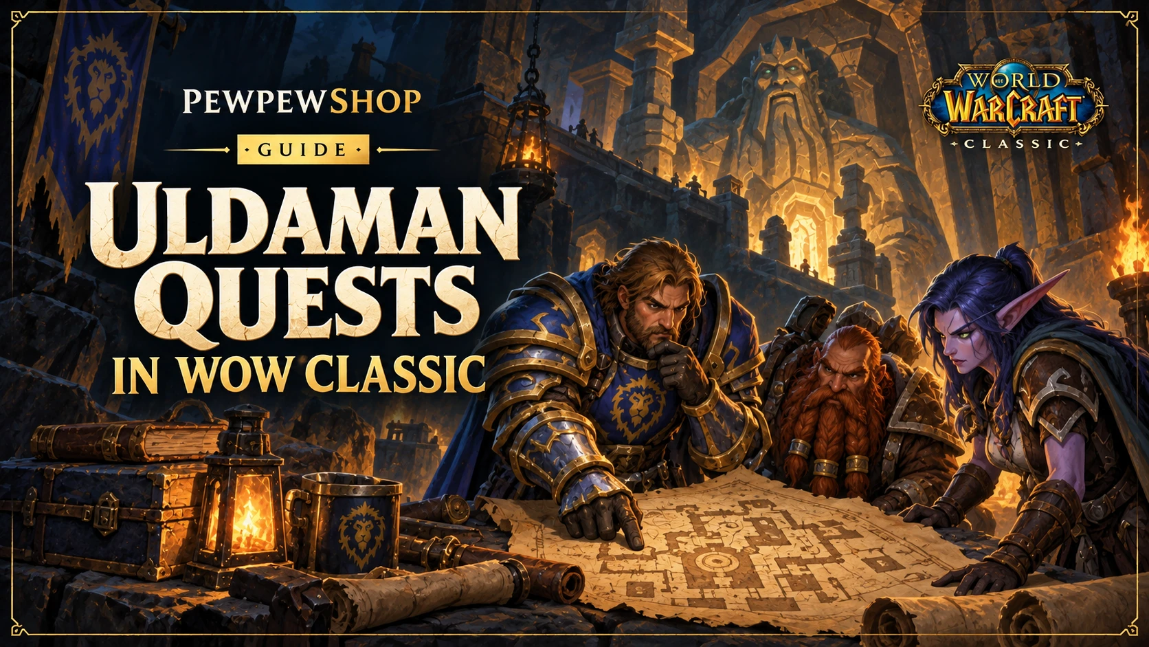 Uldaman Quests in WoW Classic: Full List & Where to Get Them — PEWPEWSHOP boosting guide