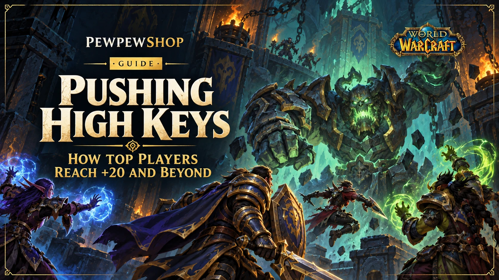 Pushing High Keys: How Top Players Reach +20 and Beyond — PEWPEWSHOP boosting guide