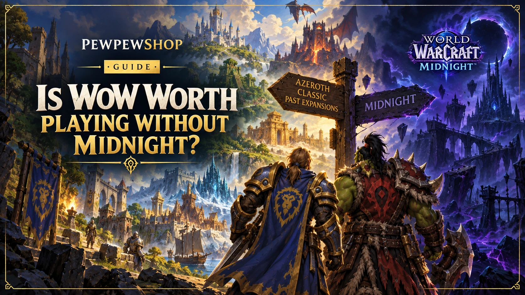 Is WoW Worth Playing Without Midnight? — PEWPEWSHOP boosting guide