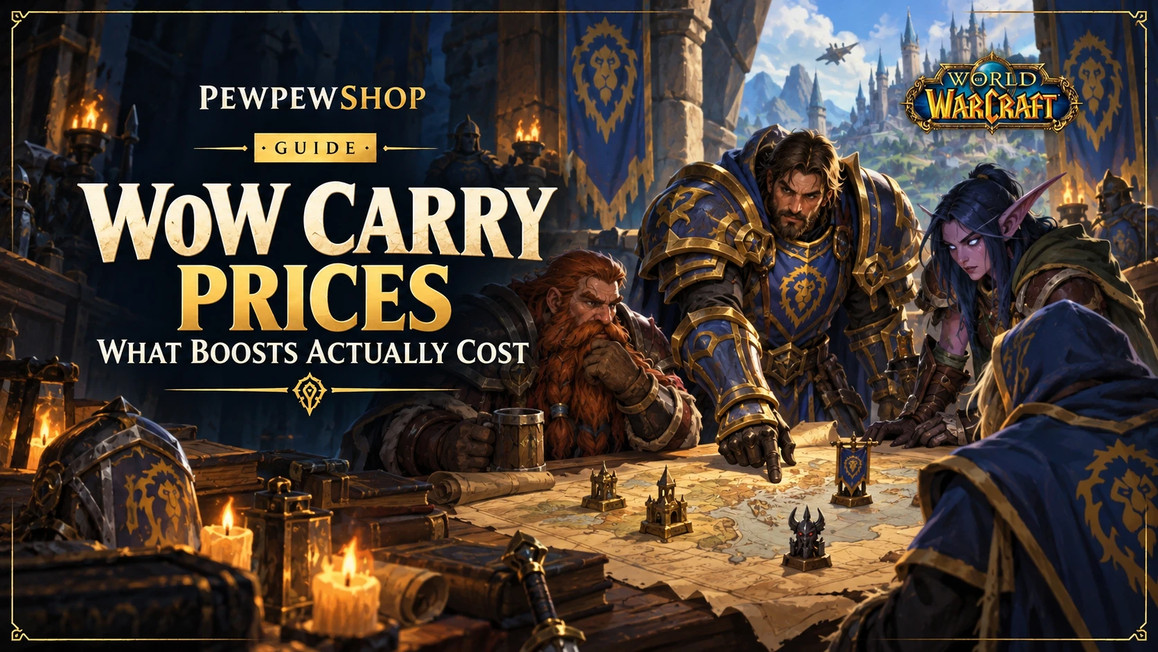 WoW Carry Prices: What Boosts Actually Cost in 2026 — PEWPEWSHOP boosting guide