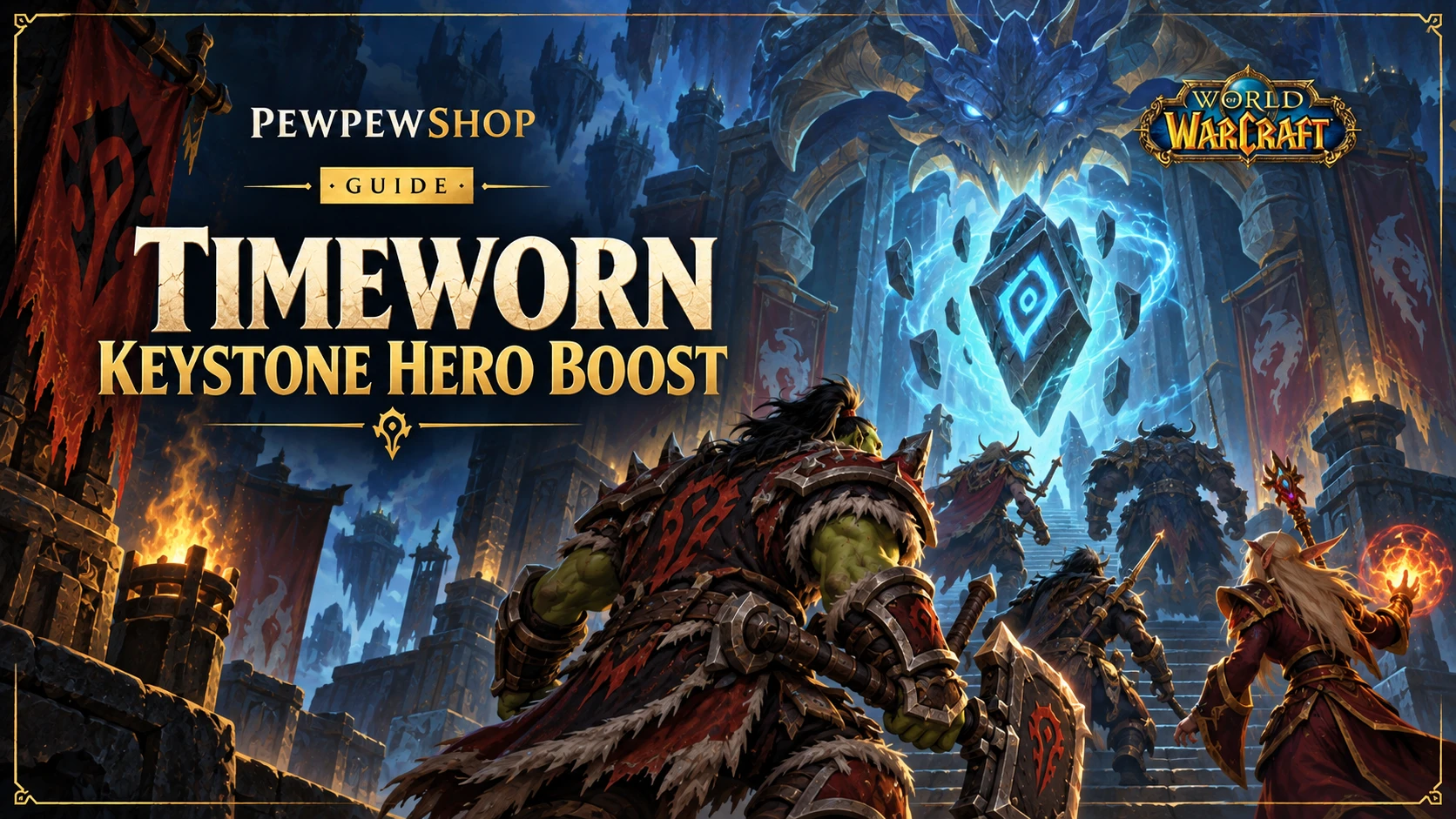 Timeworn Keystone Hero Boost: What It Is & Costs — PEWPEWSHOP boosting guide