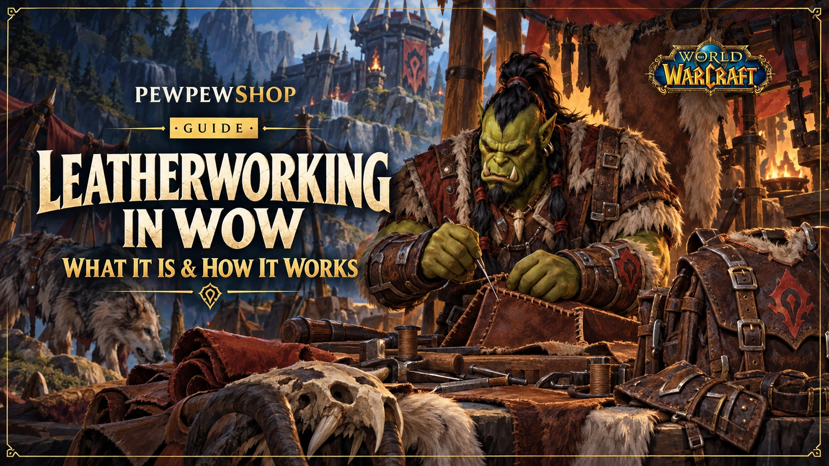 Leatherworking in WoW: What It Is & How It Works — PEWPEWSHOP boosting guide