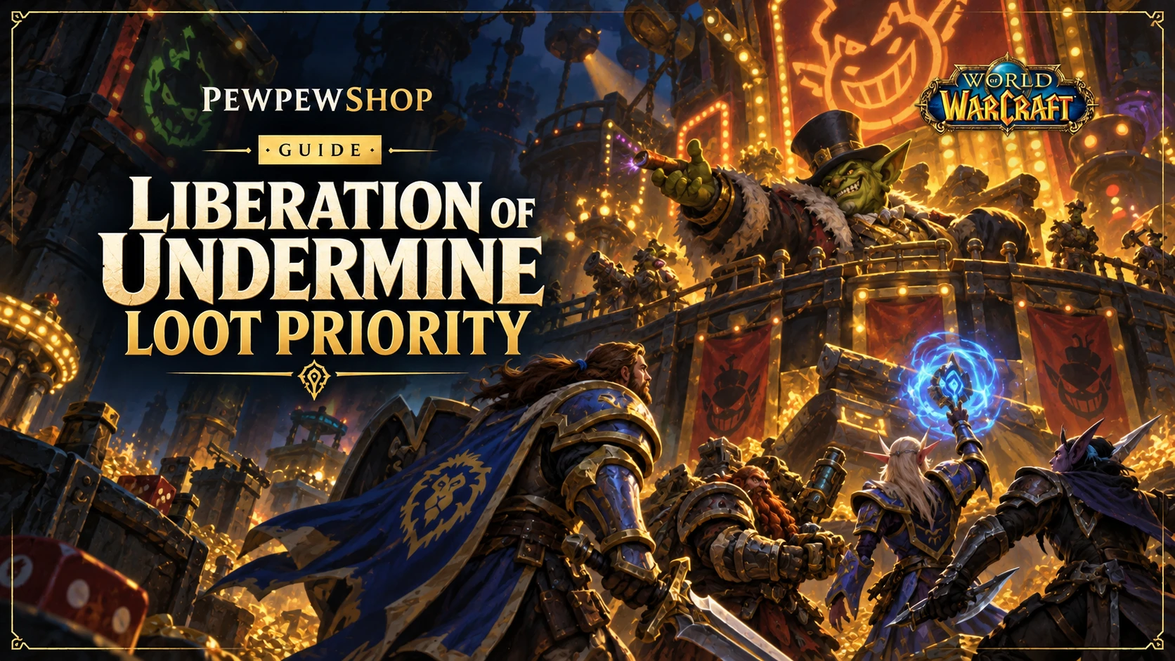 Liberation of Undermine Loot Priority and Which Bosses to Carry First — PEWPEWSHOP boosting guide