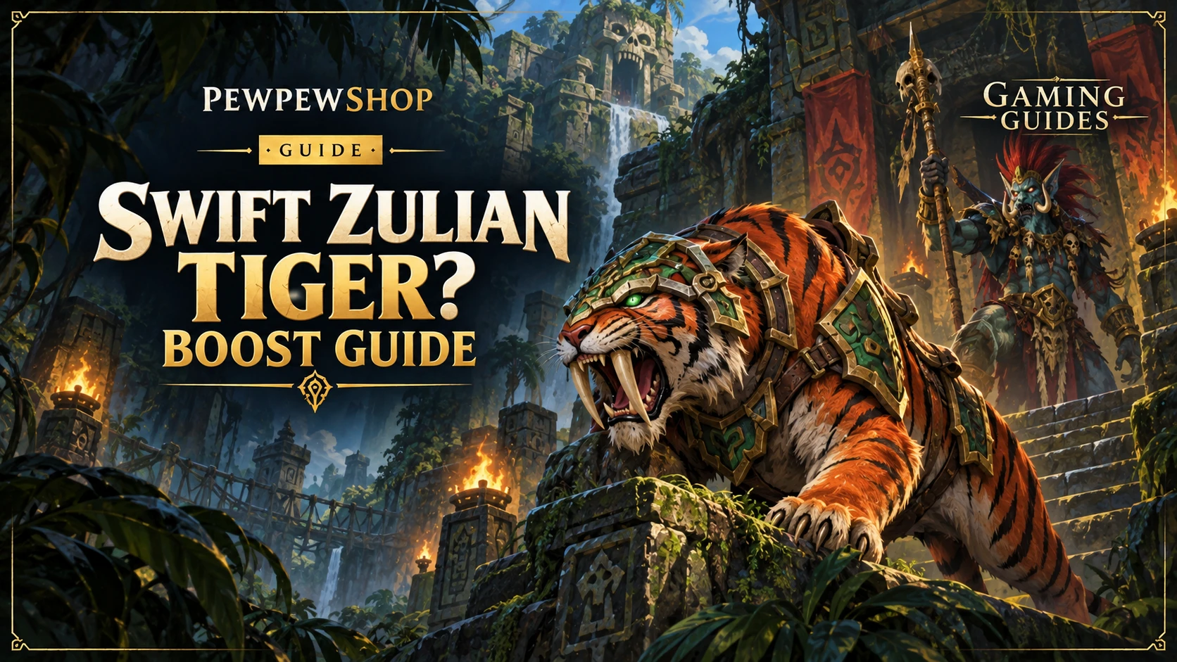 Can You Still Get the Swift Zulian Tiger? Boost Guide — PEWPEWSHOP boosting guide