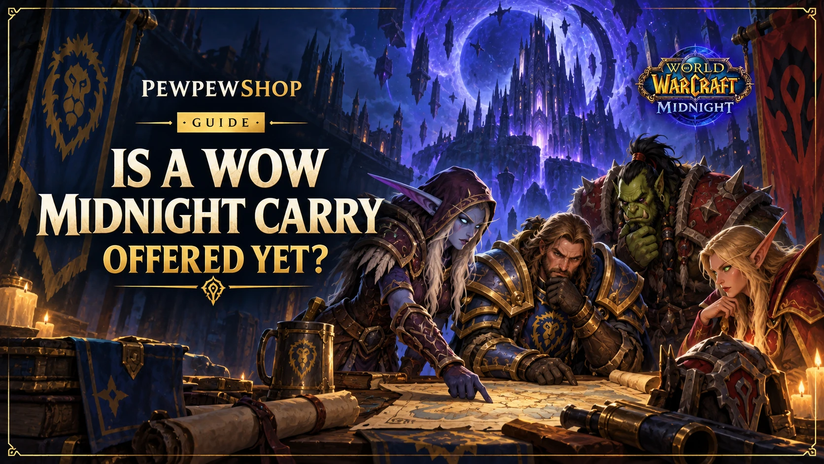 Is a WoW Midnight Carry Offered Yet? — PEWPEWSHOP boosting guide