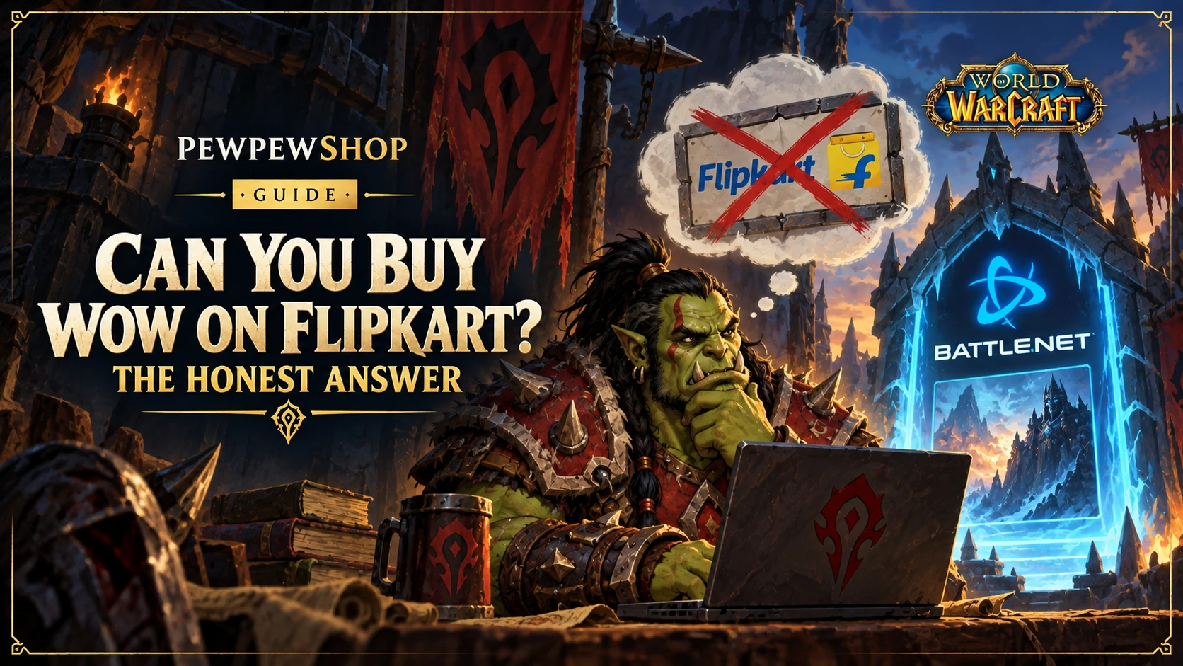 Can You Buy WoW on Flipkart? The Honest Answer — PEWPEWSHOP boosting guide