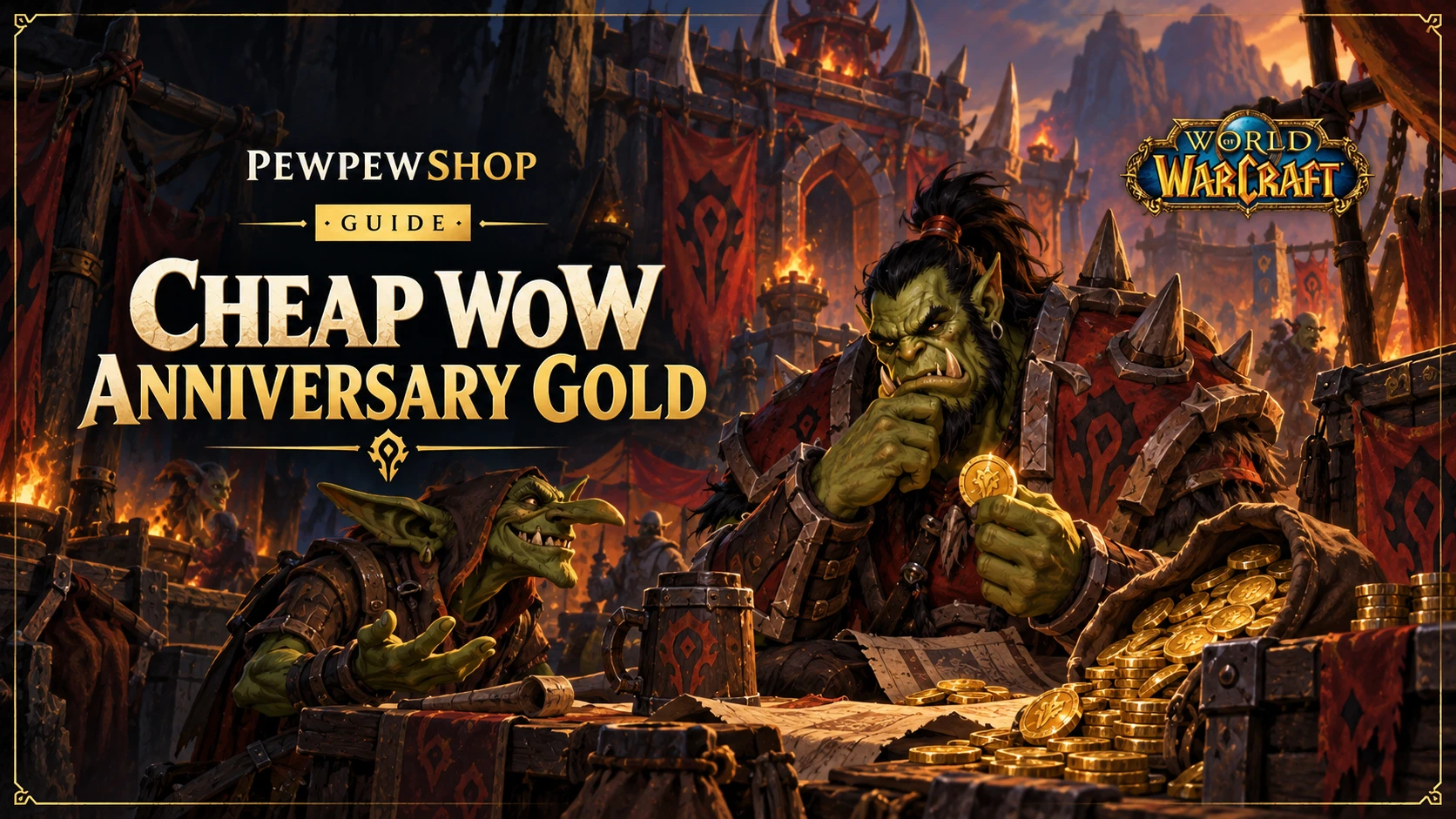 Cheap WoW Anniversary Gold: What It Really Costs — PEWPEWSHOP boosting guide