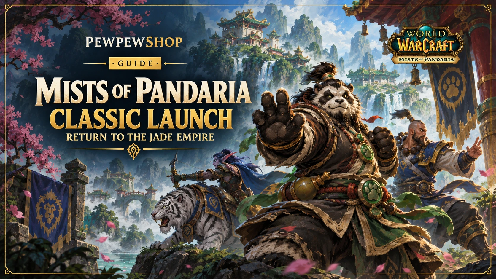 Mists of Pandaria Classic Launch: Return to the Jade Empire
