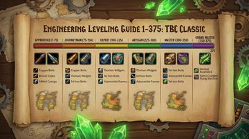 Engineering Leveling Guide 1-375 for TBC Classic: Complete Walkthrough
