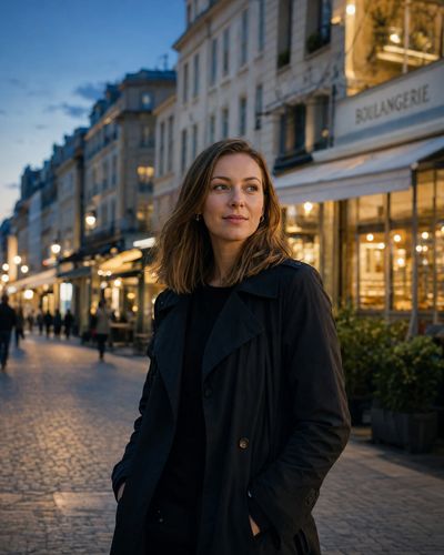 Пресет «Вечернее фото для соцсетей»