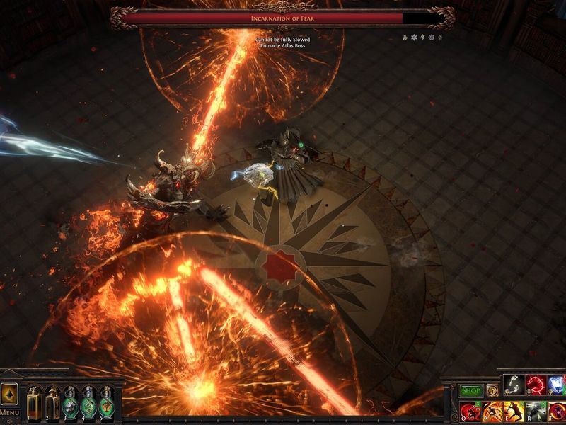 Boss pinnacle Uber PoE