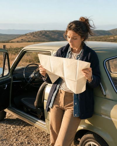 Пресет «Road trip и ретро-автомобиль»